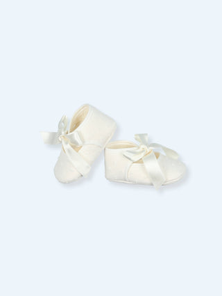 Plumetti baby shoes with ribbon