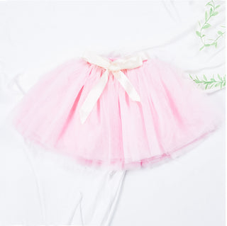 Pink Tutu Skirt With Bow