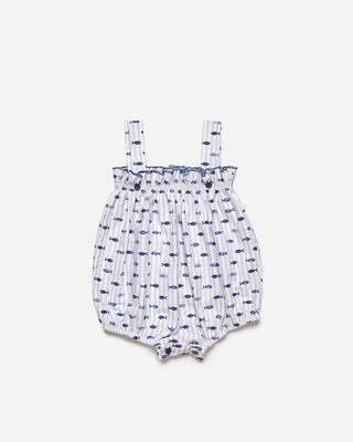 Baby Romper Fish Fabric 3 months