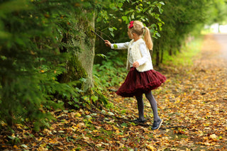 Burgundy tutu skirt