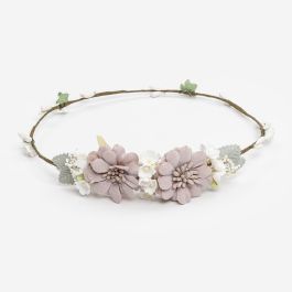 Floral crown with Lissy headpiece