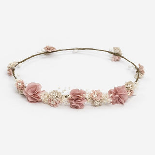 Floral crown Gigi with combined flowers