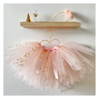 Designer Tutu skirt Pink with stars
