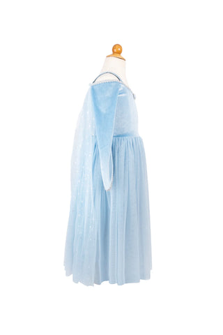 Blue velvet princess dress ( pre order )