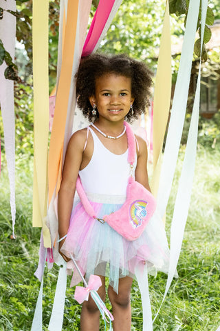 Think Mint Pink Skirt with Wings & Wand