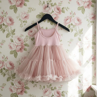 DOLLY PETTI SPAGHETTI PETTISKIRT TUTU DRESS BALLET PINK