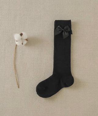 Black knee socks
