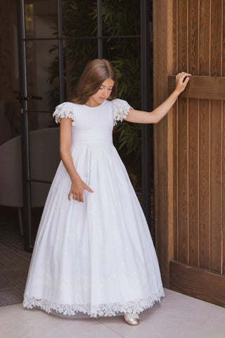 Lace Linen Communion Dress Tulle White Dress For Girls Places To Buy First Communion Dresses Holy Communion Times Like These Lace Linen Communion Dress Tulle White Dress For Girls Places To Buy First Communion Dresses Holy Communion Times Like These