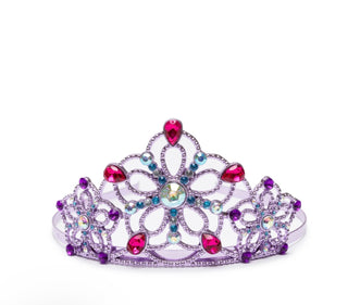 Bejewelled tiara lilac