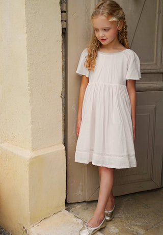 Naomi dress white