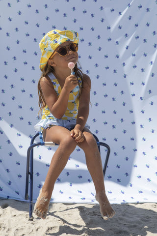 Lemon Berry Ruffle Swimsuit