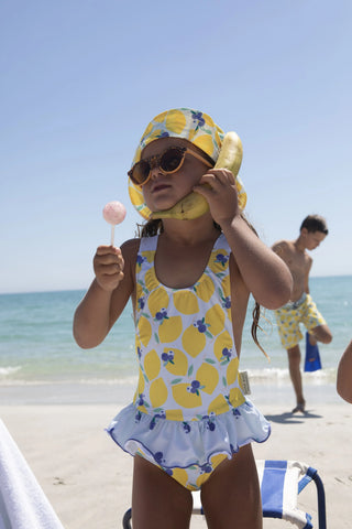 Lemon Berry Ruffle Swimsuit