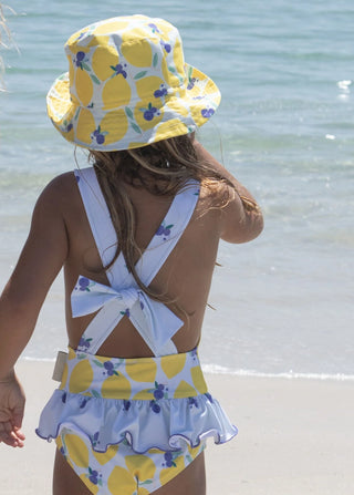 Lemon Berry Ruffle Swimsuit