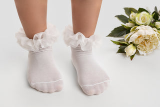 Ankle Dancer Socks Ivory