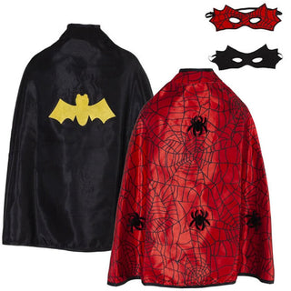 reversible batman/spiderman cape