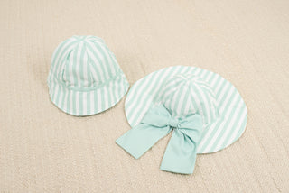 Stripes mint Sunny Hat