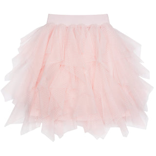 Fringe Skirt Pale Pink