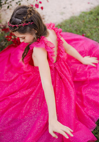 Scarlet Dress Fushia