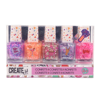 Create it nail polish confetti 5 pack