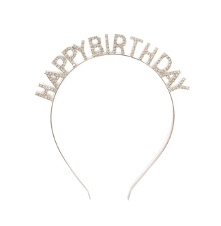 Happy Birthday Rhinestone headband