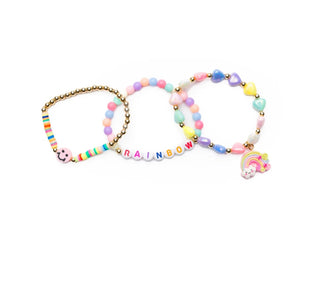 Rainbow smiles bracelet