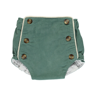 Green Babycord Bloomers
