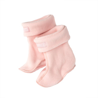 Pink Fleece Under Wellies Socks