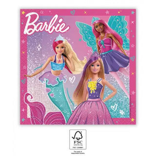 Barbie Fantasy tovagliolo 20 pezzi per confezione