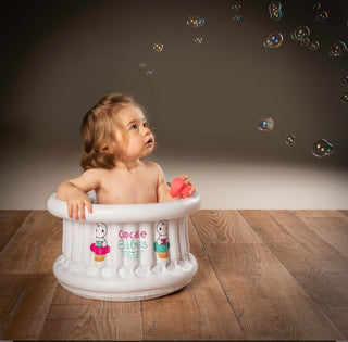 Cupcake Babies Bath — White