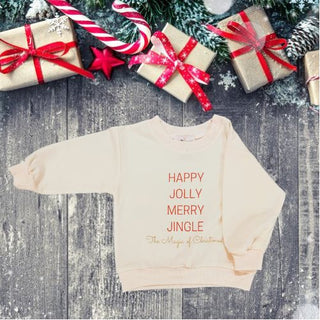 Happy Jolly Merry Jingle long sleeve T-shirt