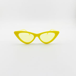 Yellow Cat eye sunglasses