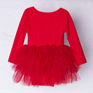 Cherry Red Tutu Dress