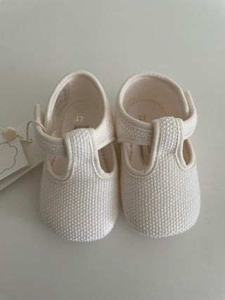 Wedoble Magic Tale Canvas Baby Shoes - Pearl