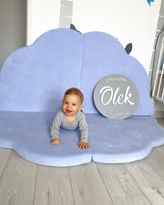 Baby Blue Cloud Mat
