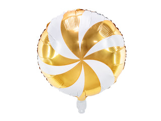 Foil Balloon Candy, 35cm, gold