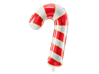 Foil Balloon Sugar cane, 50x82cm, red
