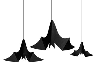 Hanging decoration Bats, black