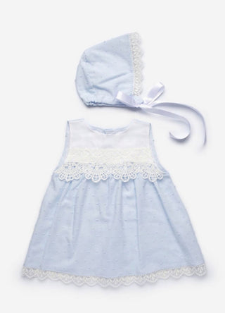 Lace Dress with Hat age 2