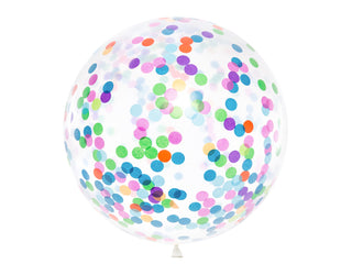 Confetti balloon - circles