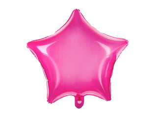 Palloncino foil Stella, 48cm, rosa