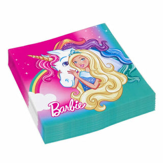 Barbie napkins 20 per pack